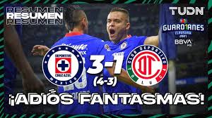 Sila refresh browser sekiranya mengalami sebarang gangguan. Liguilla Guardianes 2021 Goles De Cruz Azul 3 1 Toluca Resultado Resumen Y Videos Goal Com