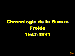 Learn vocabulary, terms and more with flashcards, games and other study tools. Chronologie De La Guerre Froide 1947