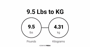 9 5 Lbs To Kg Howmanypedia Com