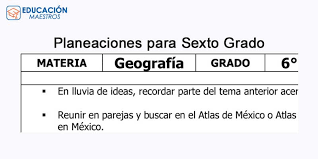 Atlas de mexico 6 grado pdf.descargar pdf atlas de geografía quinto grado 2019 2020. Planeaciones Para Sexto Grado 2020 2021