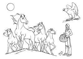 Download 21,137 coloring pages stock illustrations, vectors & clipart for free or amazingly low rates! Horse Indian Horses Coloring Page Horse Coloring Pages Horse Coloring Horse Coloring Books