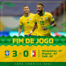 Venezuela were unable to react to brazil's opener and sealed their fate on 64 minutes when yohan cumana brought danilo down inside the box. Brazil Beat Venezuela