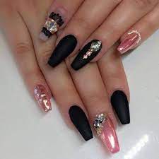 Check out our pink nail art selection for the very best in unique or custom, handmade pieces from our craft supplies & tools shops. Latest Nail Art Designs Gallery 2018 Pink Chrome Nails Coffin Nails Designs Chrome Nails