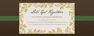 Family Gathering Free Online Invitations Invitations Invitation Card Printing Party Invitations