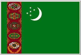 The flag has 2 brass grommets on the left edge for hanging. Turkmenistan Flag Flag Of Turkmenistan