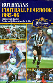 Rothmans Football Yearbook For 1995 96 Football Books Yearbook Football