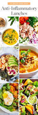12 Easy And Seriously Tasty Anti Inflammatory Lunches Inflammation Antiinflammatory Lunchrecipes Heal Lunch Recipes Anti Inflammatory Diet Recipes Lunch