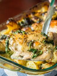 Baked Garlic Parmesan Chicken And Potatoes Recipe Baked Garlic Parmesan Chicken Garlic Parmesan Chicken Baked Garlic