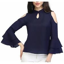 The women's tops at arket consist of wardrobe essentials and refined key pieces made with a commitment to quality production and carefully selected materials. Buy Women Wed Women S Designer Blue Western Wear Tops Xl Online Get 54 Off