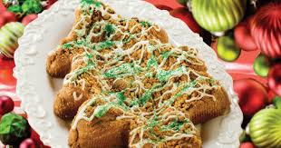 Cream together shortening, sugar, and vanilla. Christmas Tree Coffee Cake O H Danish Bakery Of Racine Wisconsin