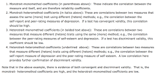 Discrimnant And Convergent Validity Psychology Studies Cause And Effect Relationship Research Methods