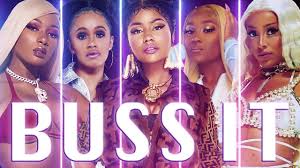Cardi b, megan thee stallion. Buss It Nicki Minaj Cardi B Doja Cat Megan Thee Stallion Erica Banks Bussitchallenge Youtube