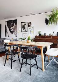 Choose from a selection of various styles, sizes and prices, or choose to coordinate your dining chairs by matching them with dining room furniture from the same series. A Sleek And Small Minimal Modern Montreal Apartment Small Dining Room Set Dining Room Small Apartment Dining