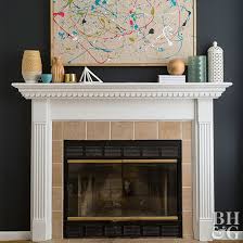For reclaimed wood mantels and custom fireplace mantels nj, at wood touch llc we produce high quality handcrafted wooden mantels, fireplaces & wood beams shelves surrounds in a variety of unique styles: Diy Mantel Better Homes Gardens
