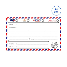 Download label pengiriman olshop kosong. Paket 10lembar Stiker Stiker Alamat Pengiriman Olshop Sticker Shipping Label Online Shop Mail Lazada Indonesia