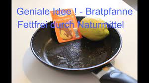 Eingebranntes fett edelstahlpfanne beseitigen 3424974179. Bratpfanne Blitzschnell Sauber Mit Naturmittel Clean The Frypan With Natural Ingredients Youtube