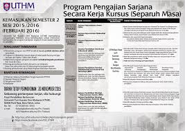 Gb ijazah pertama sepenuh masa. Ijazah Sarjana Muda Separuh Masa