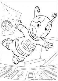 Uniqua, austin, tasha and tyrone. Backyardigans Coloring Pages Educational Fun Kids Coloring Pages And Preschool Skills Worksheets