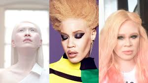 albinism share their makeup routines