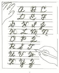 A To Z Cursive Letters View Cursive Letters A Zs