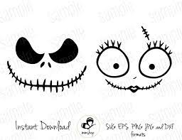 Jack And Sally Instant Download Svg Files Nightmare Before Christmas Ornaments Nightmare Before Christmas Halloween Nightmare Before Christmas Decorations