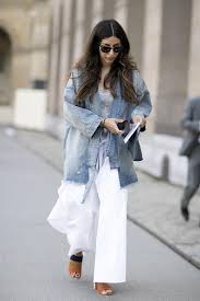 Elle se porte courte l'été sur une. Comment Porter La Veste En Jean Madame Figaro