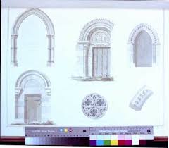 The round window is one of the two openings from the middle ear into the inner ear. Signed Watercolour Of Round Window At W End Of S Aisle Church At Boyton 1804 By John Buckler Europeana