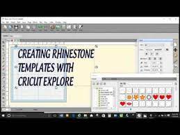 Other file formats are available upon request. Creating Rhinestone Template Designs With Cricut Explore Youtube