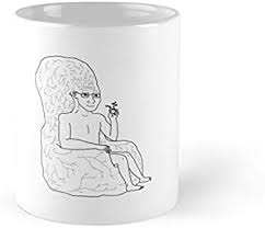 Submitted 3 days ago by theshrekscorcist. Big Brain Wojak 11oz Mug Great Gift For Family And Friends Amazon Ca Home Kitchen