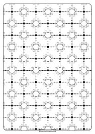 Each link on this page links directly to a download for the featured page. Printable Geometric Pattern Pdf Coloring Page 025