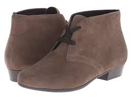 Munro Sloane Women S Lace Up Boots In Brown Mocha Suede A Minimalist Silhouette In A Trendy Style Short An Women S Lace Up Boots Boots Low Heel Leather Boots