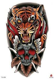 Pin By Dave Lillye On Tattoo In 2020 Old School Tattoo Designs Tiger Tattoo Design Japanese Tiger Tattoo