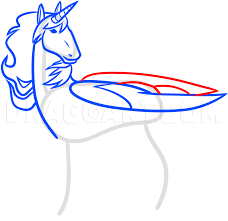 More images for how to draw a unicorn with wings » How To Draw A Rainbow Unicorn Step By Step Drawing Guide By Dawn Dragoart Com