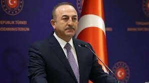Disisleri Bakani Mevlut Cavusoglu Baku De Duzenledigi Basin Toplantisinda Konustu Haber Oku