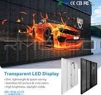 Outdoor Super Cool P15.625 LED GS LED Transparent Grille Screen Display  Curtain Mesh Screen for Big Building