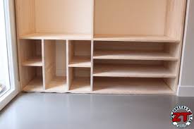 Comment fabriquer un placard sur mesure ? Crea Realisation D Un Meuble D Entree En Bois Sur Mesure Fabrication Meuble Meuble Entree Meuble Rangement