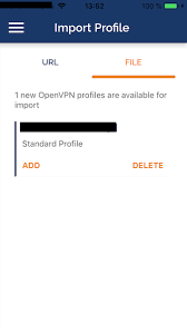 Send Ovpn Profile From Ios App To Official Openvpn Client With Url Scheme Stack Overflow