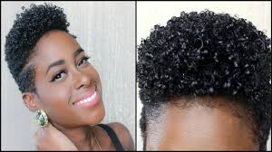 Wrap the hair tightly on a perm rod. How To Define Curls On 4b 4c Natural Hair Youtube