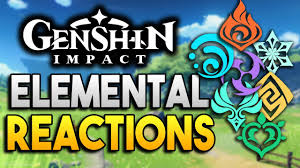 Genshin Impact Elemental Reactions Guide All You Need To Know About Element Reactions Youtube