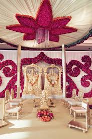 South Indian Ceremony With Elegant Pink Floral Decor Studio Avantgarda Mandap Decor Wedding Stage Decorations Beautiful Wedding Decorations