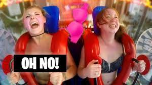 Check spelling or type a new query. She Didn T Know The Roller Coaster Did This Youtube