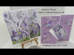 Check spelling or type a new query. Diamond Flip Fold Card Youtube Fold Cards Fun Fold Cards Cards
