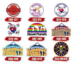 The denver nuggets are one of the teams in the western conference of the nba. Denver Nuggets Logo Symbol History Png 3840 2160