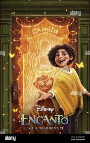 ENCANTO, US character poster, Camilo Madrigal (voice: Rhenzy Feliz), 2021.  © Walt Disney Studios Motion Pictures / Courtesy Everett Collection Stock  Photo - Alamy