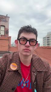 Creative OOTD: Zohran Pin and DIY Luddite Tee