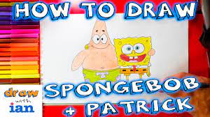 Learn how to draw spongebob and patrick pictures using these outlines or print just for coloring. How To Draw Spongebob And Patrick Together Youtube