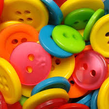 Colorful Plastic Buttons Crazy Colour Color Rainbow Colors