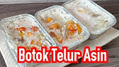 1 buah tahu, dihaluskan 50 gram udang giling 4 butir telur as in mentah 3 lembar daun salam, dibagi menjadi 10 irisan 2 buah cabai merah, dirajang serong tipis 150 ml santan encer garam (jika perlu) dan merica. Resep Botok Telur Asin Cocok Untuk Buka Puasa Dan Pas Buat Santap Sahur Youtube