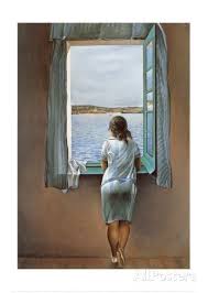Person At The Window Posters Salvador Dali Allposters Com Window Poster Salvador Dali Artwork Window Art