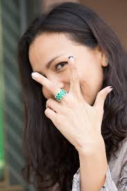 Fancy Oval Emeralds Luxury Ring